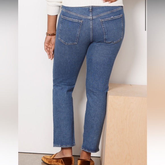 Agolde Mid Rise Jean NWT - Picture 4 of 9